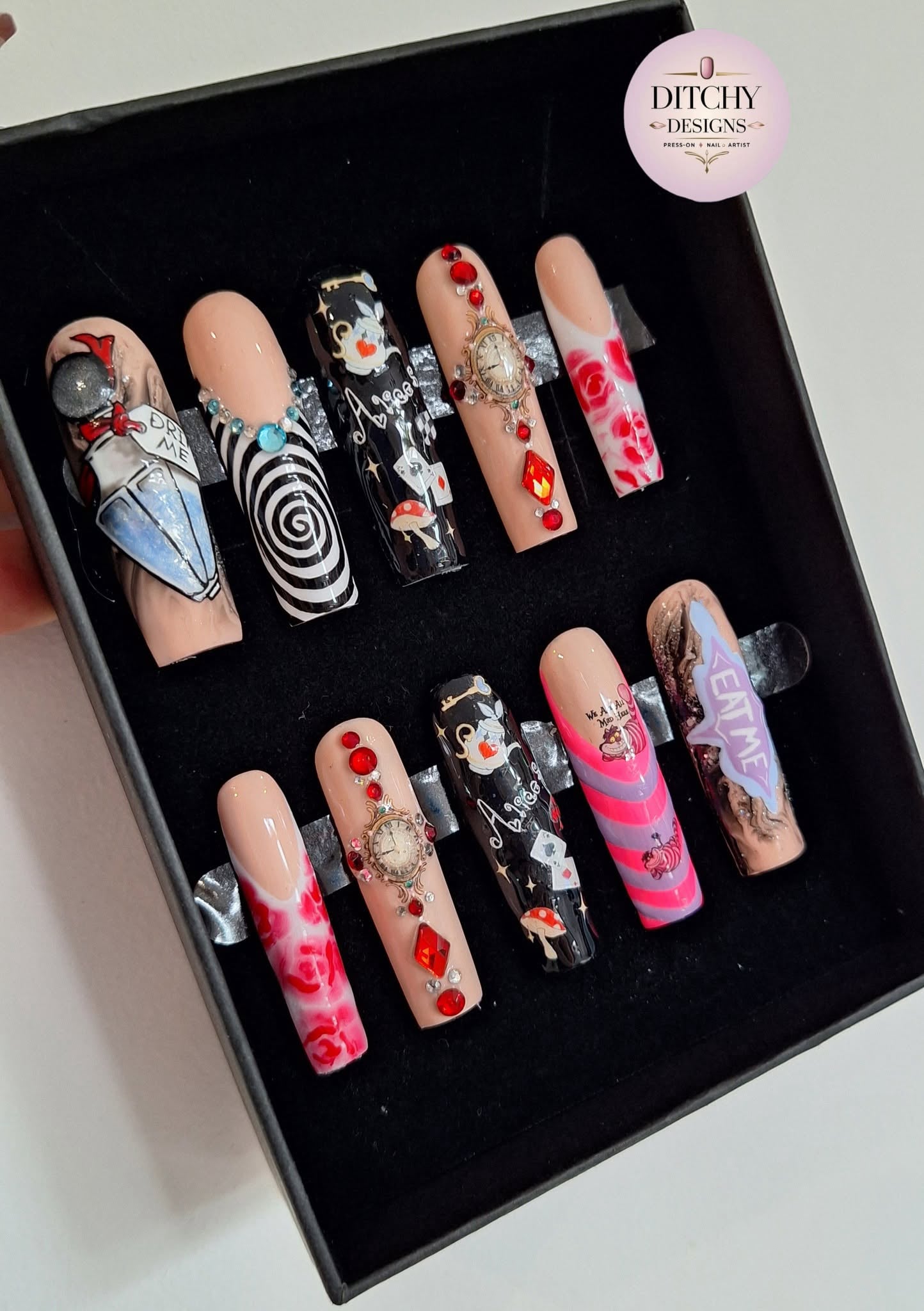 glam nails