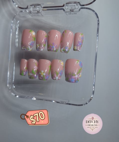 glam nails